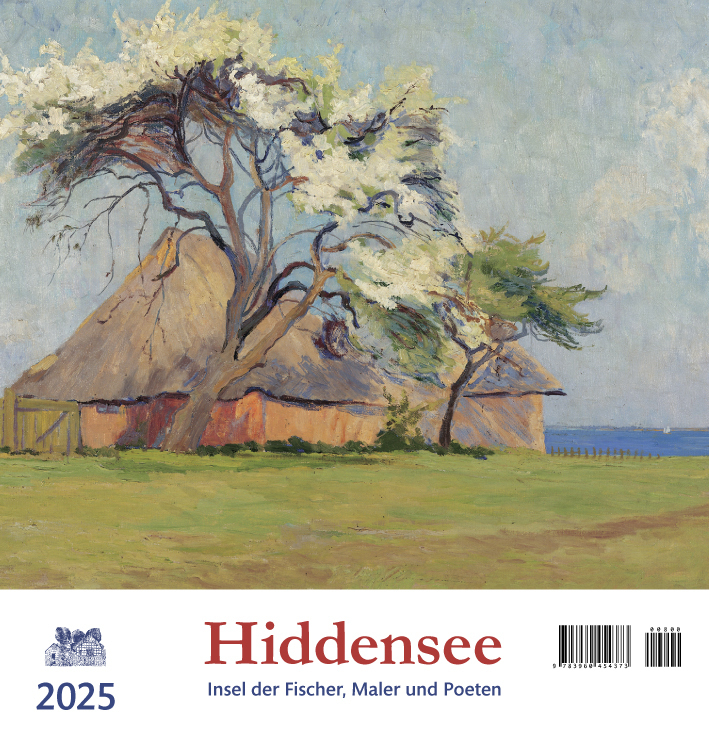 Cover: 9783960454373 | Hiddensee 2025 | Insel der Fischer, Maler und Poeten | Kalender | 2025