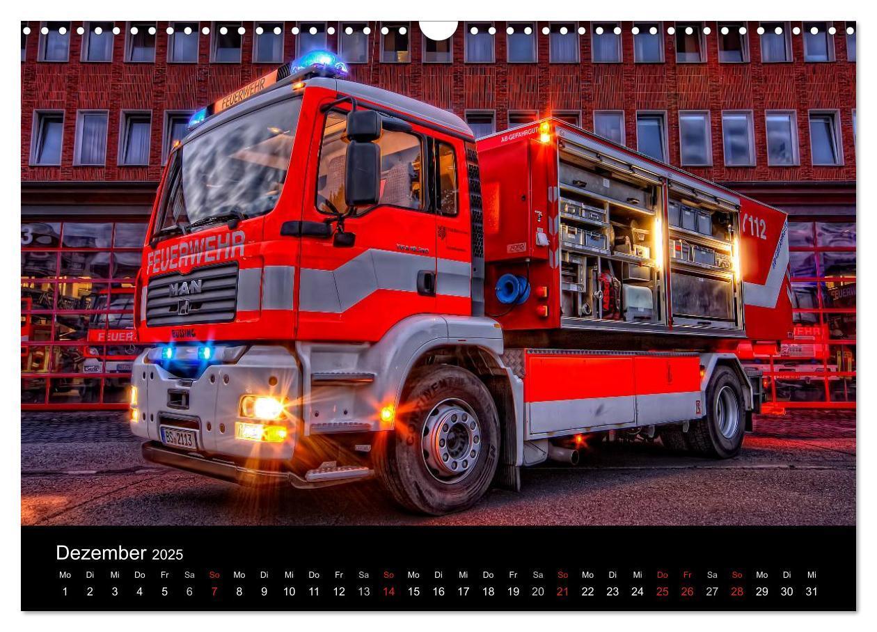 Bild: 9783435816743 | Feuerwehr Braunschweig (Wandkalender 2025 DIN A3 quer), CALVENDO...