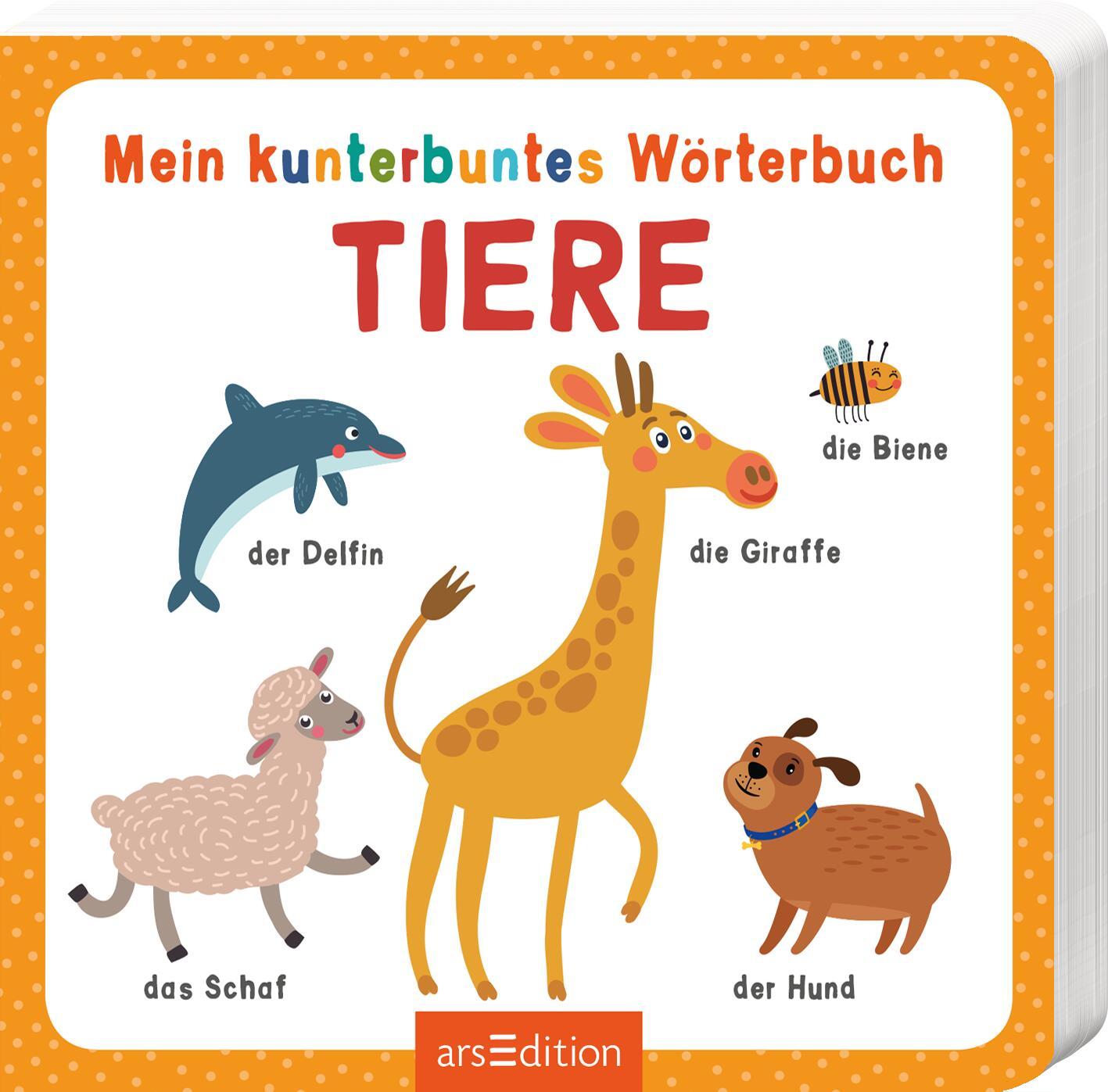 Cover: 9783845845685 | Mein kunterbuntes Wörterbuch - Tiere | Izabella Markiewicz | Buch