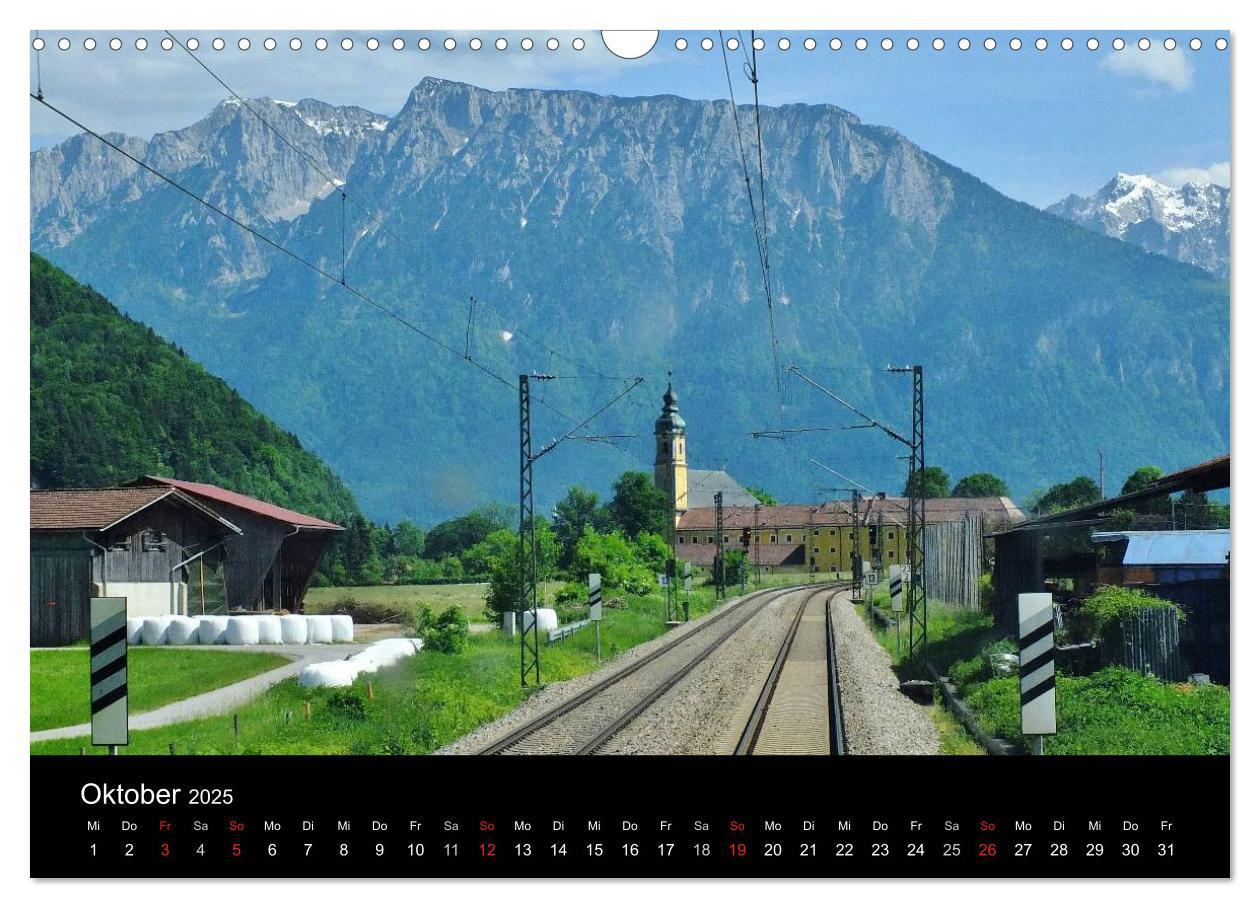 Bild: 9783435582617 | Lokführerperspektiven (Wandkalender 2025 DIN A3 quer), CALVENDO...