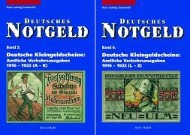 Cover: 9783924861858 | Deutsches Notgeld, Band 5 + 6 | Hans-Ludwig Grabowski | Taschenbuch