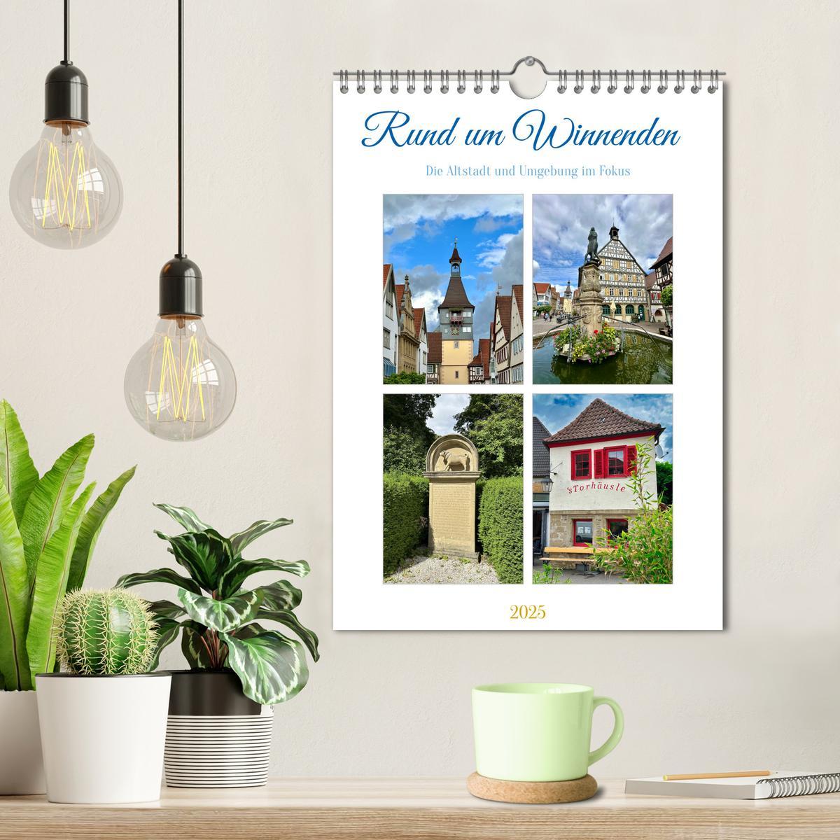 Bild: 9783457146446 | Rund um Winnenden (Wandkalender 2025 DIN A4 hoch), CALVENDO...