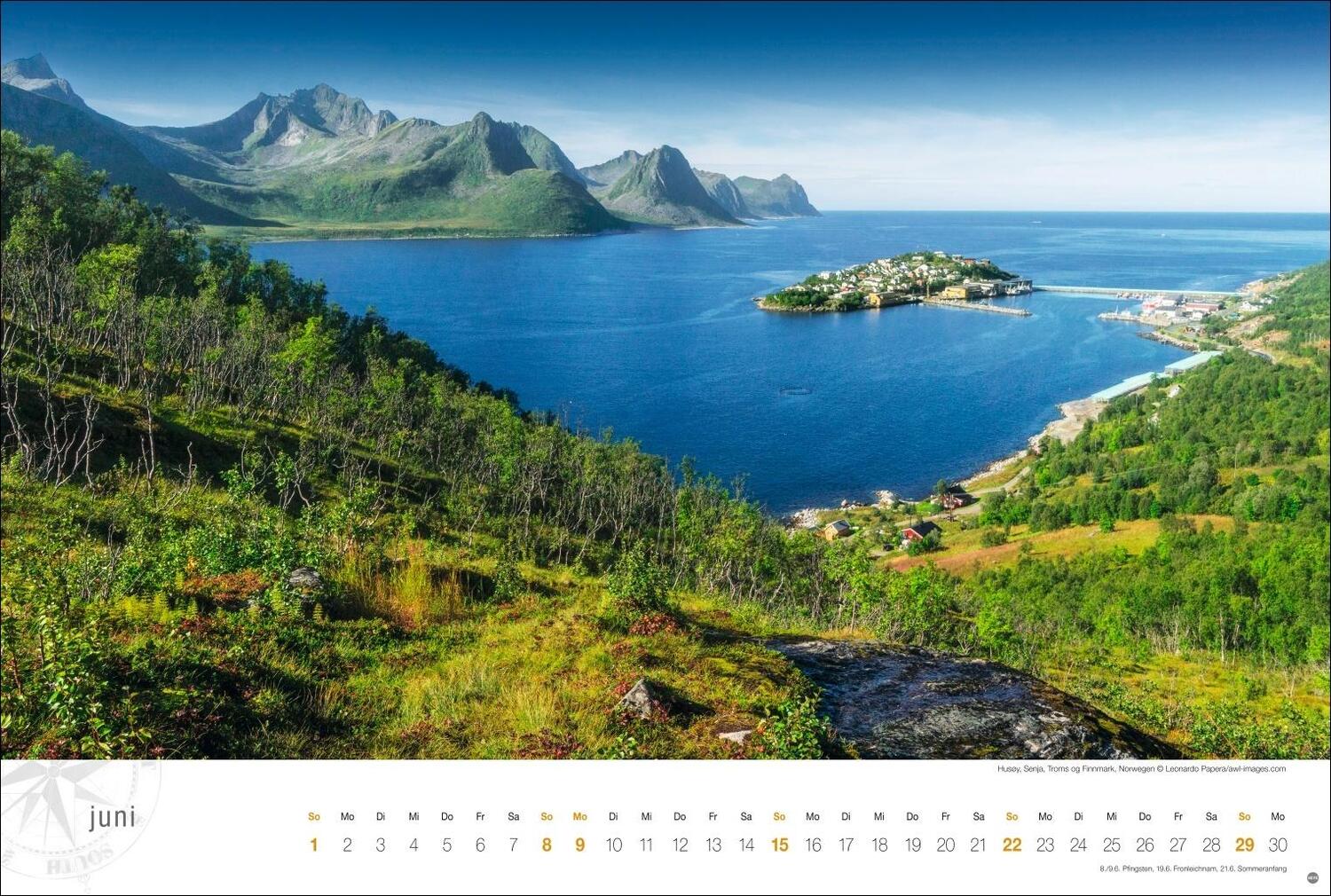 Bild: 9783756404834 | Hurtigruten Globetrotter Kalender 2025 - Von unberührten Fjorden...