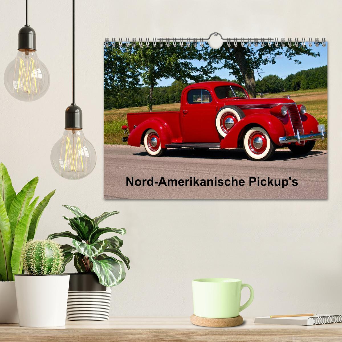 Bild: 9783435476466 | Nord-Amerikanische Pickup's (Wandkalender 2025 DIN A4 quer),...