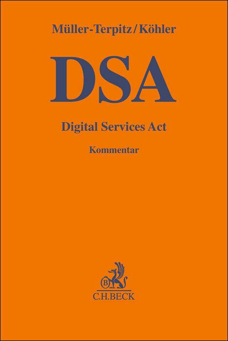 Cover: 9783406798788 | Digital Services Act | Gesetz über digitale Dienste | Buch | XXVII