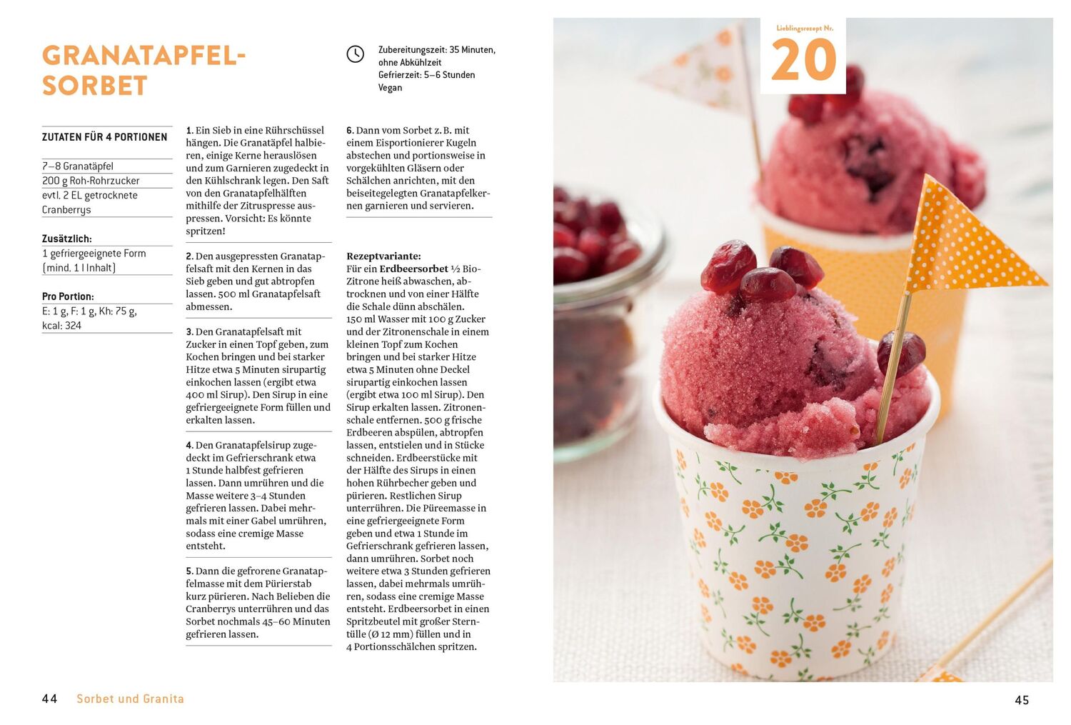 Bild: 9783767018785 | Meine Lieblingsrezepte: Eis, Parfait &amp; Sorbet | Oetker Verlag | Buch