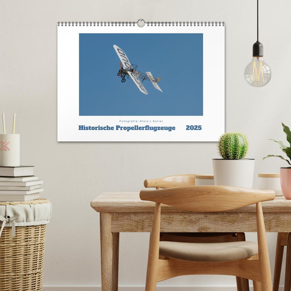 Bild: 9783435424252 | Historische Propellerflugzeuge 2025 (Wandkalender 2025 DIN A3...