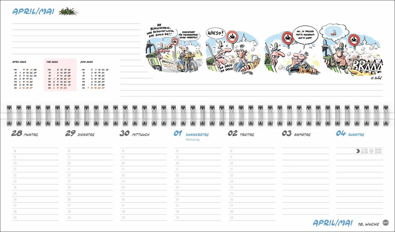 Bild: 9783756409174 | Werner Wochenquerplaner 2025 | Rötger Feldmann | Kalender | 112 S.