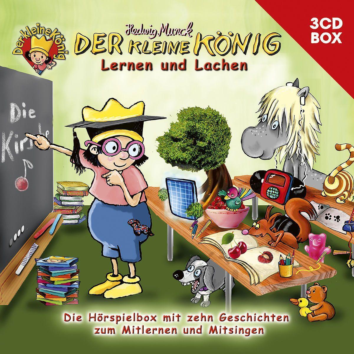 Cover: 602445414130 | Der kleine König (04) Lernen und Lachen (3-CD Hörspielbox) | Audio-CD