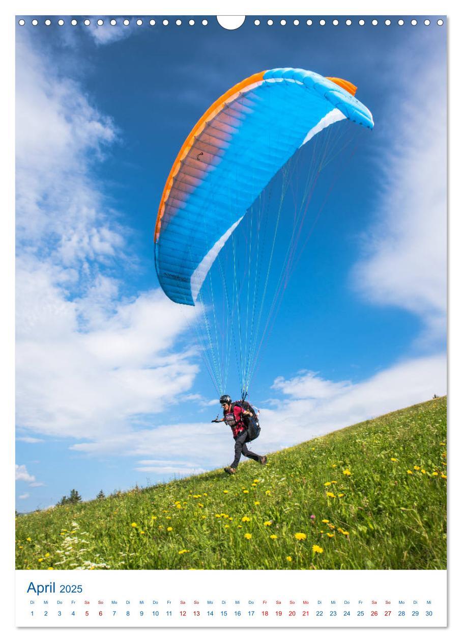 Bild: 9783435981984 | Paragliding - von grünen Wiesen zu schroffen Gletschen...