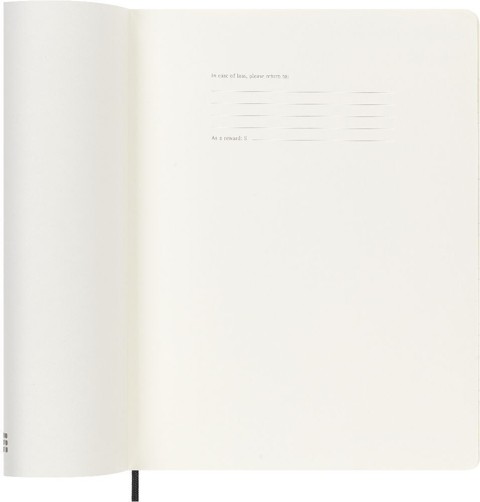 Bild: 8056598857030 | Moleskine 18 Monate Wochen Notizkalender 2023/2024, XL 19X25, Schwarz