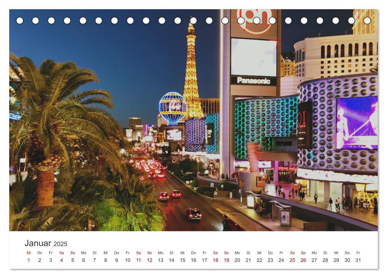 Bild: 9783435007301 | Las Vegas - Spiel, Spaß und Glück (Tischkalender 2025 DIN A5 quer),...