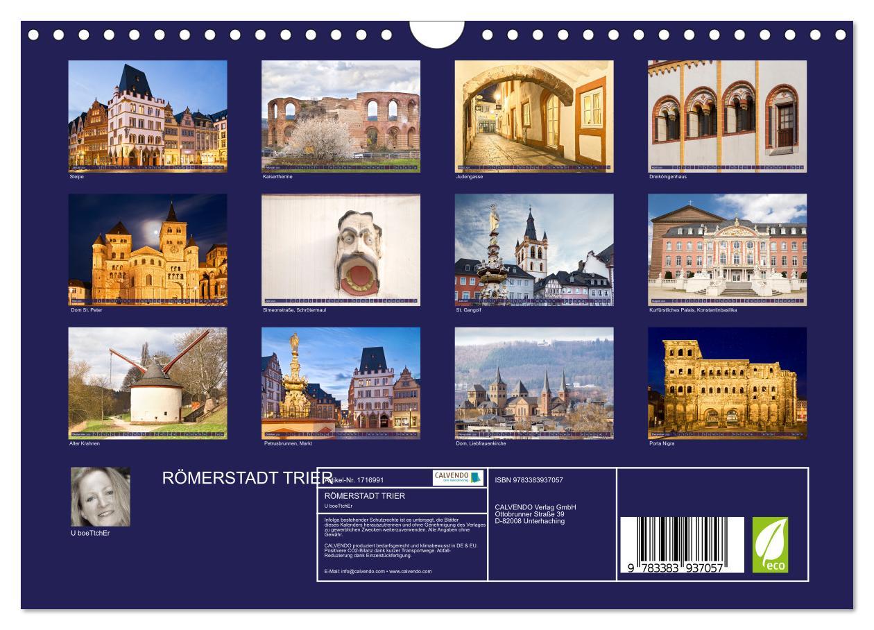 Bild: 9783383937057 | RÖMERSTADT TRIER (Wandkalender 2025 DIN A4 quer), CALVENDO...