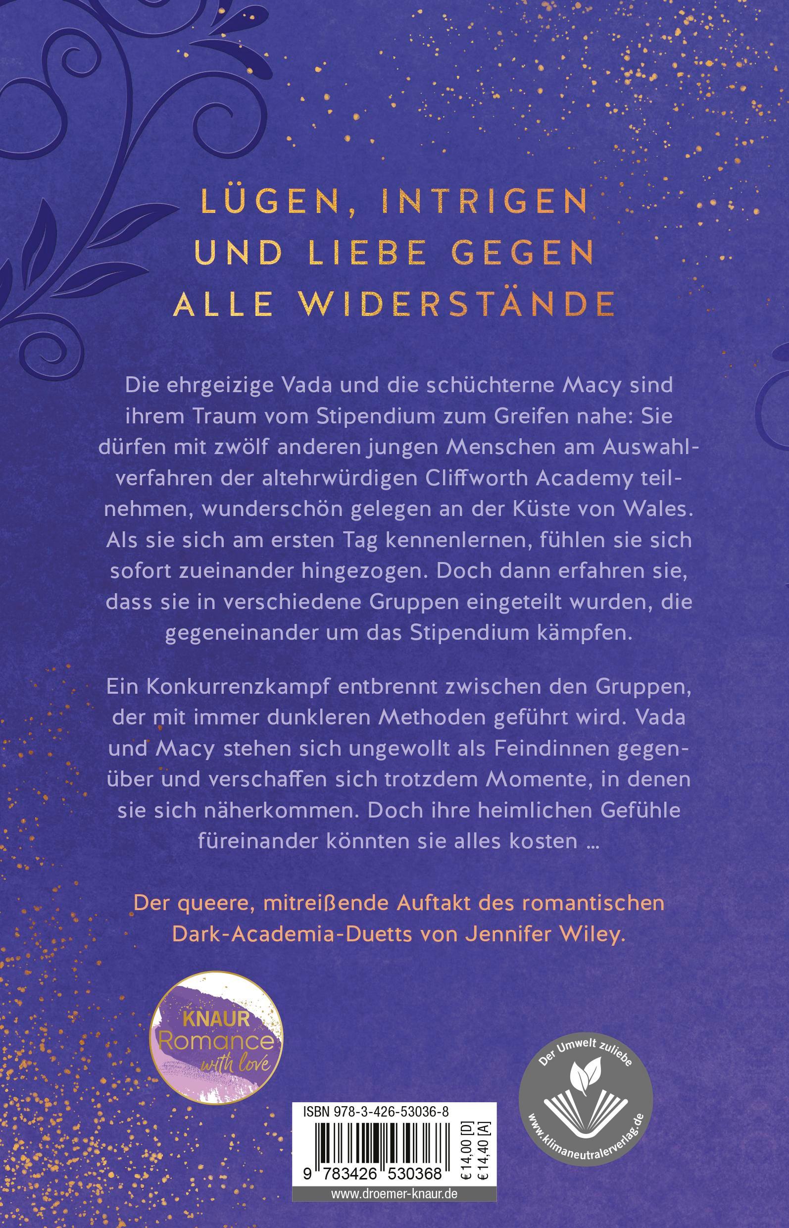 Rückseite: 9783426530368 | Cliffworth Academy - Between Lies and Love | Jennifer Wiley | Buch