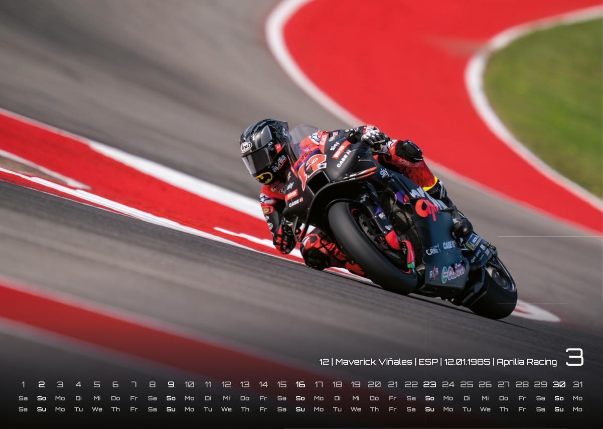 Bild: 9783986734039 | Motorrad Grand Prix 2025 - Kalender MotoGP DIN A3 | GP-Fever.de | 2025