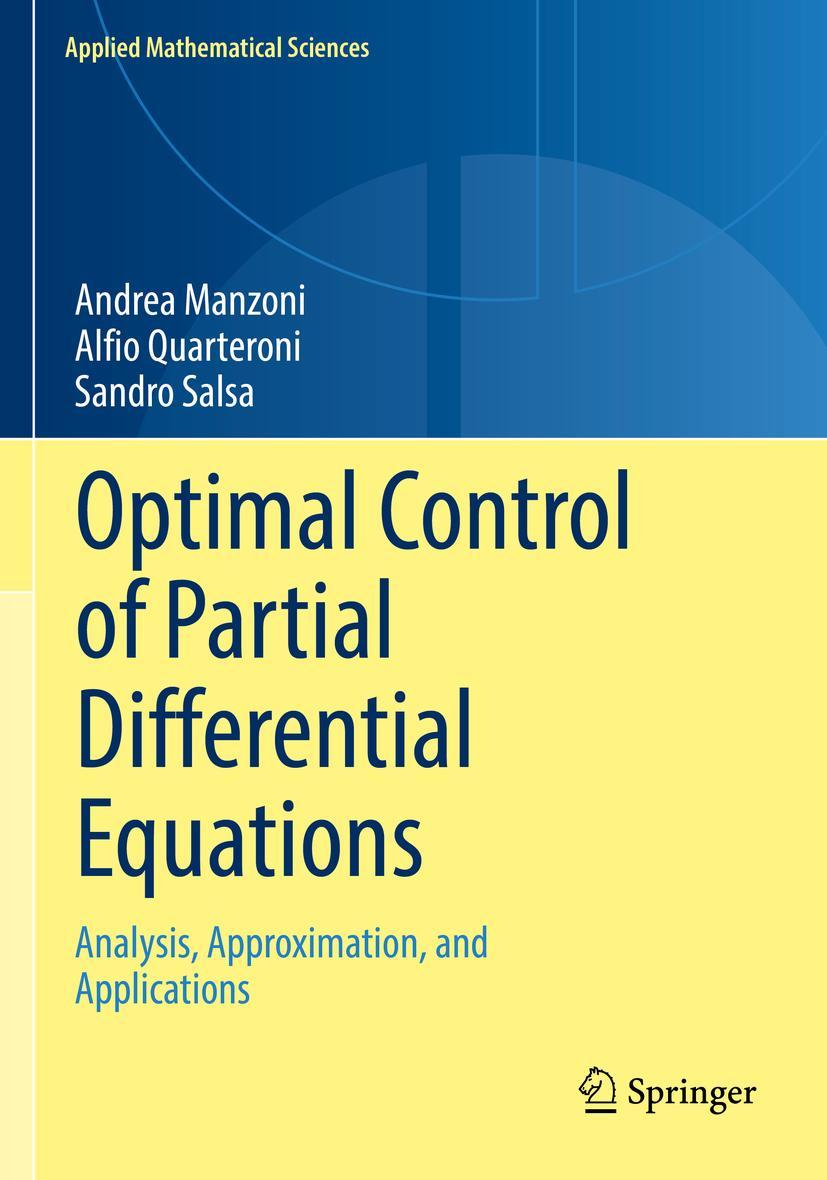 Cover: 9783030772284 | Optimal Control of Partial Differential Equations | Manzoni (u. a.)