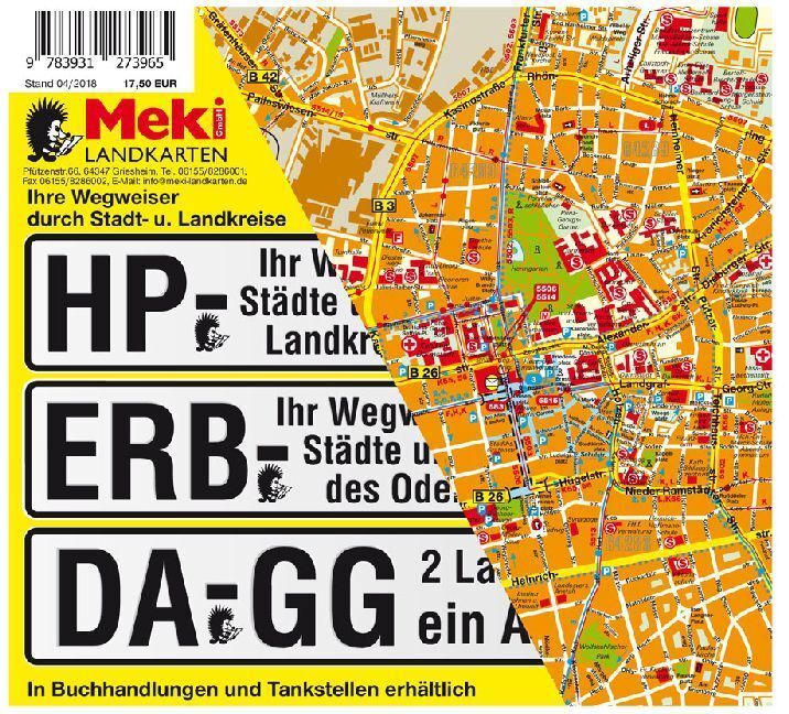 Bild: 9783931273965 | Städteatlas Odenwaldkreis | Michael Messer | Buch | 100 S. | Deutsch