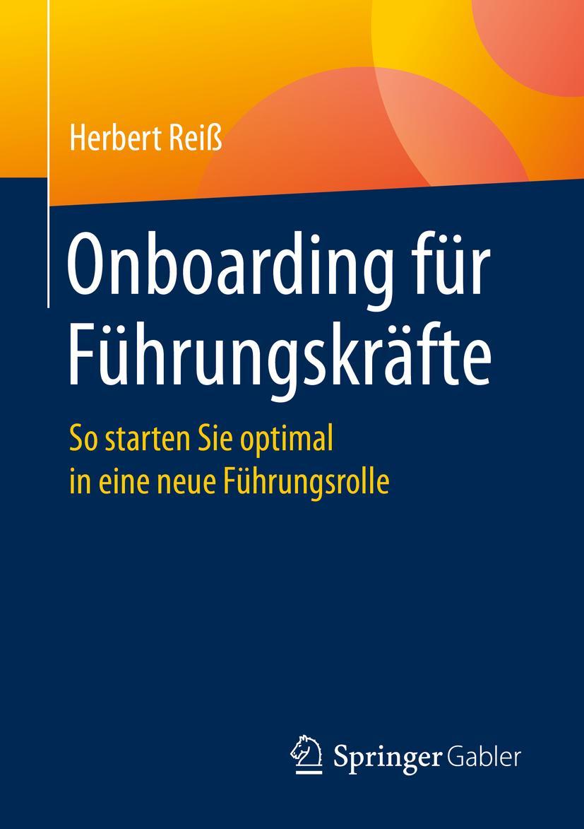 Cover: 9783658309848 | Onboarding für Führungskräfte | Herbert Reiß | Taschenbuch | xiv