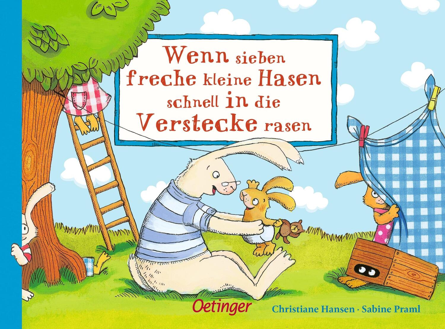 Cover: 9783789170102 | Wenn sieben freche kleine Hasen schnell in die Verstecke rasen | Praml