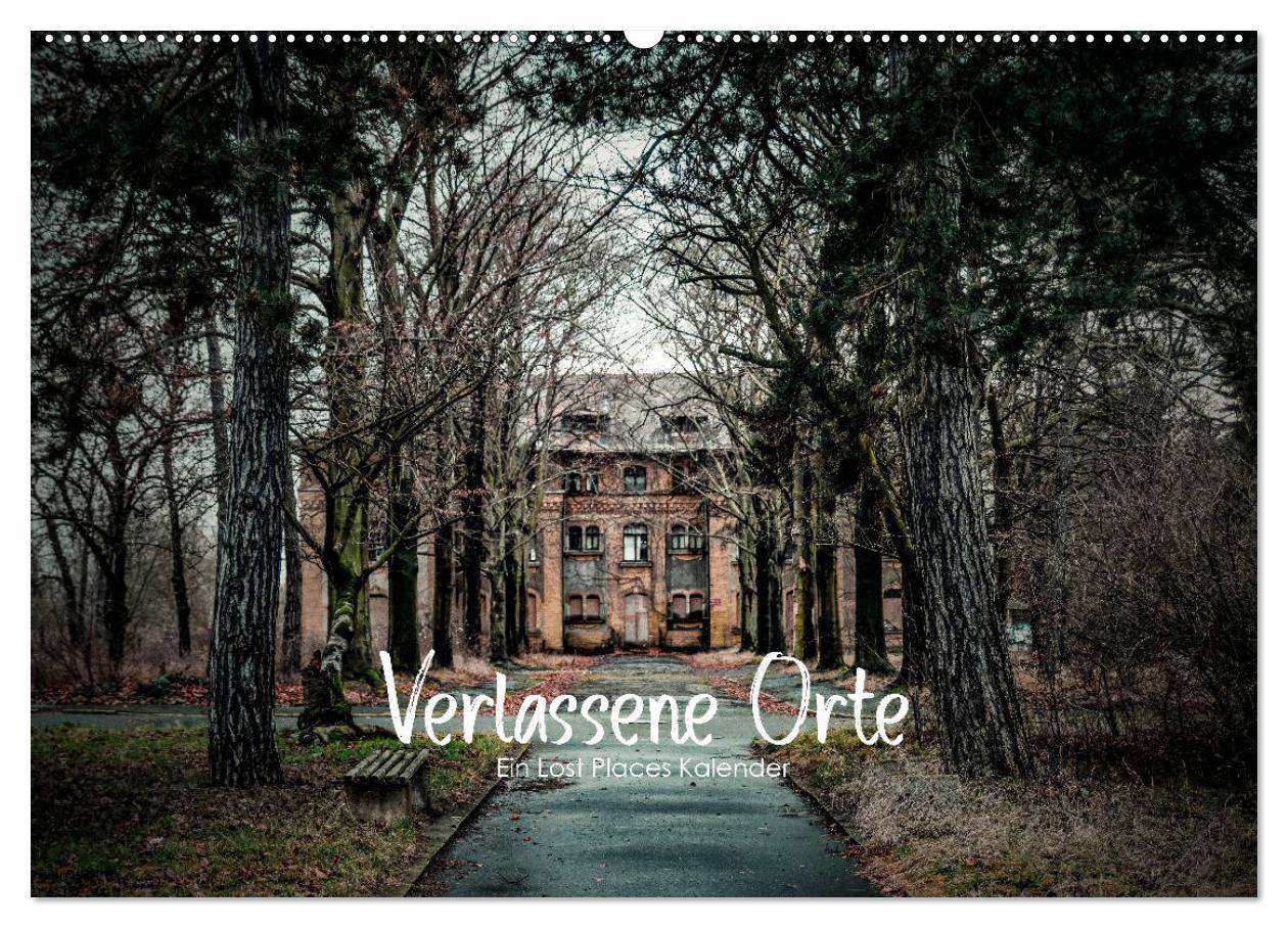 Cover: 9783435216949 | Verlassene Orte - Ein Lost Places Kalender (Wandkalender 2025 DIN...