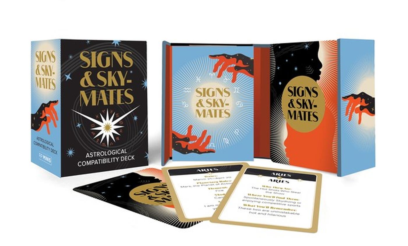 Cover: 9780762478026 | Signs &amp; Skymates Astrological Compatibility Deck | Dosse-Via Trenou