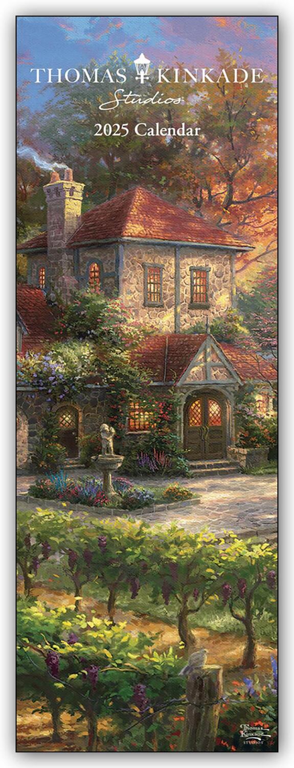 Cover: 9781524890483 | Thomas Kinkade Studios 2025 - Slimline-Kalender | McMeel Andrews