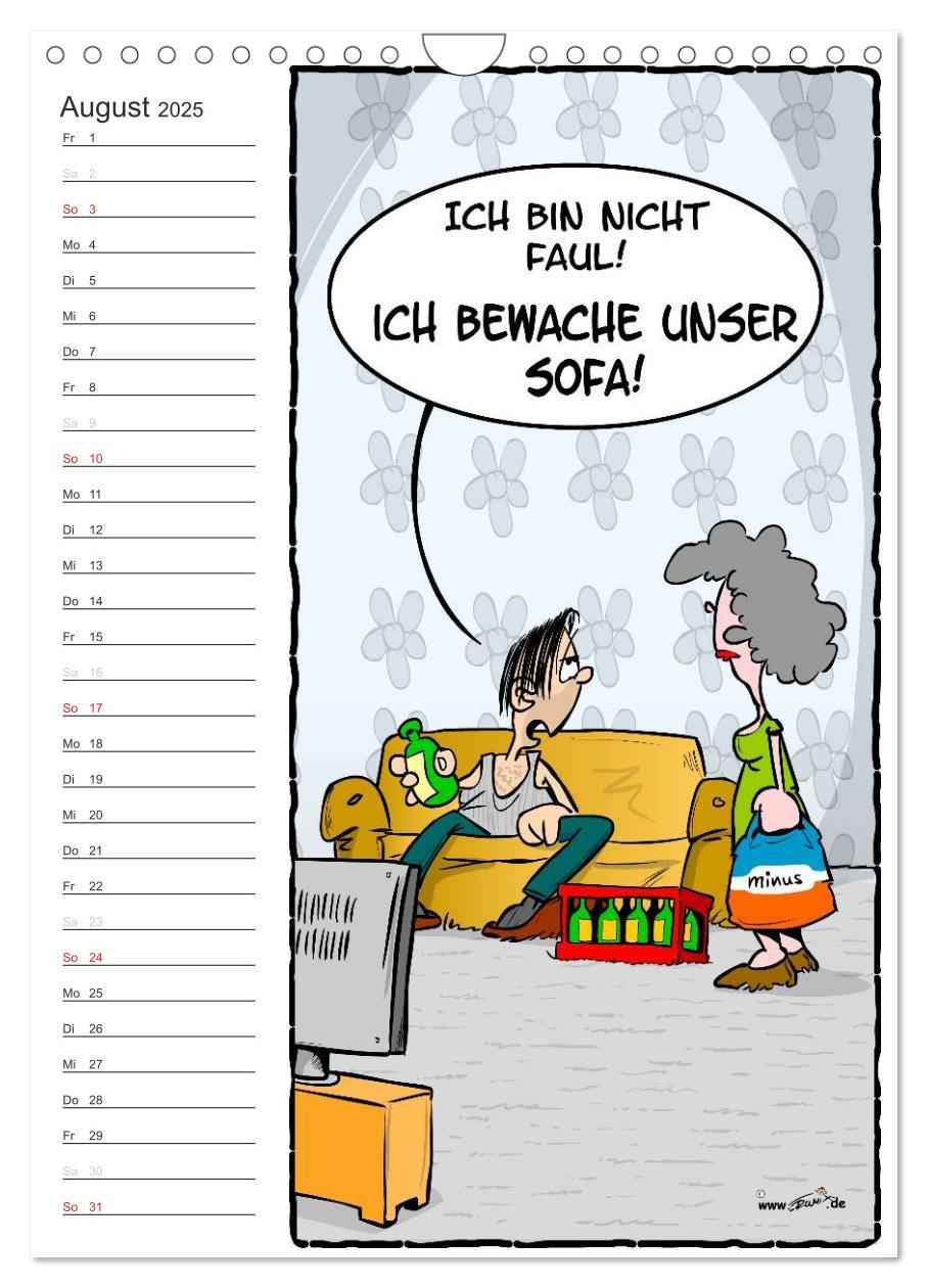 Bild: 9783457045763 | Trumix Cartoons - Autsch, das tut weh! (Wandkalender 2025 DIN A4...