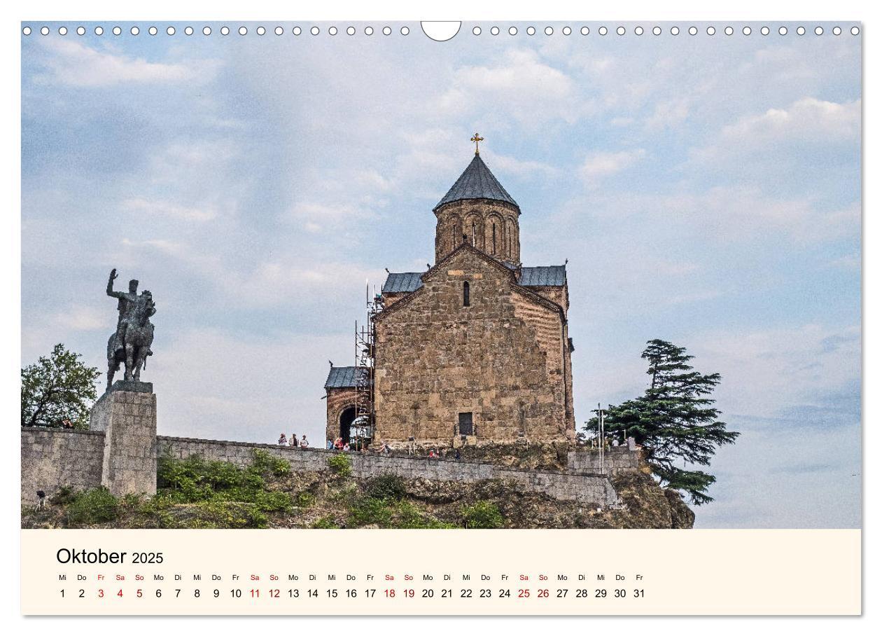 Bild: 9783435015047 | Tiflis - Die Metropole Georgiens (Wandkalender 2025 DIN A3 quer),...