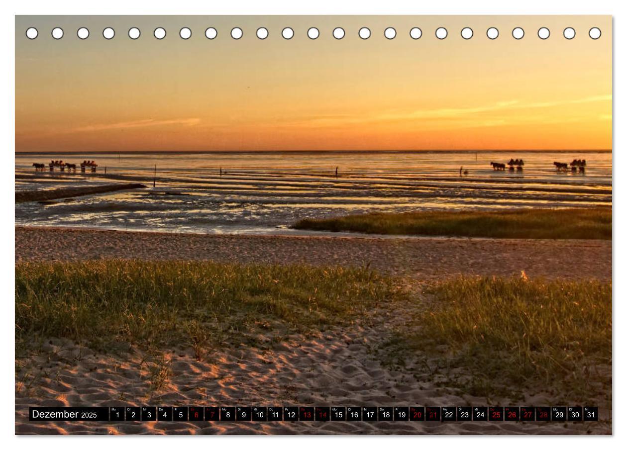 Bild: 9783435416226 | Sonnenuntergänge, an der Nordseeküste vor Cuxhaven (Tischkalender...