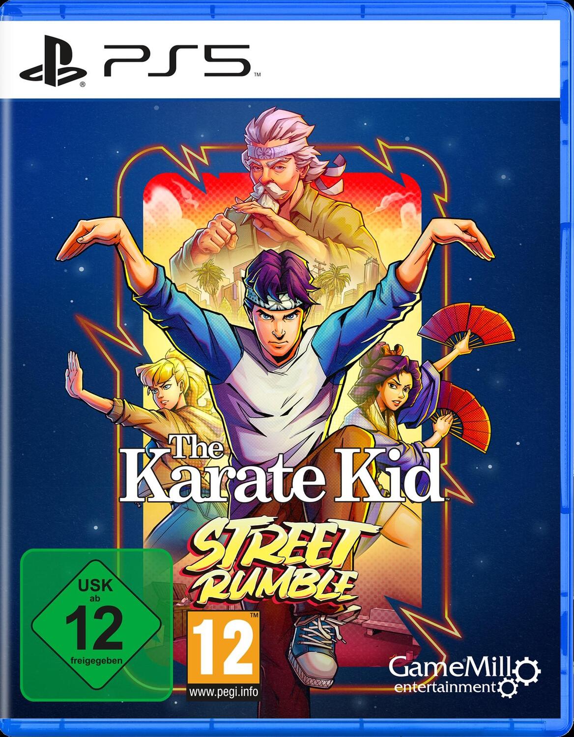 Cover: 5060968302313 | The Karate Kid: Street Rumble (PlayStation PS5) | Blu-ray Disc | 2024