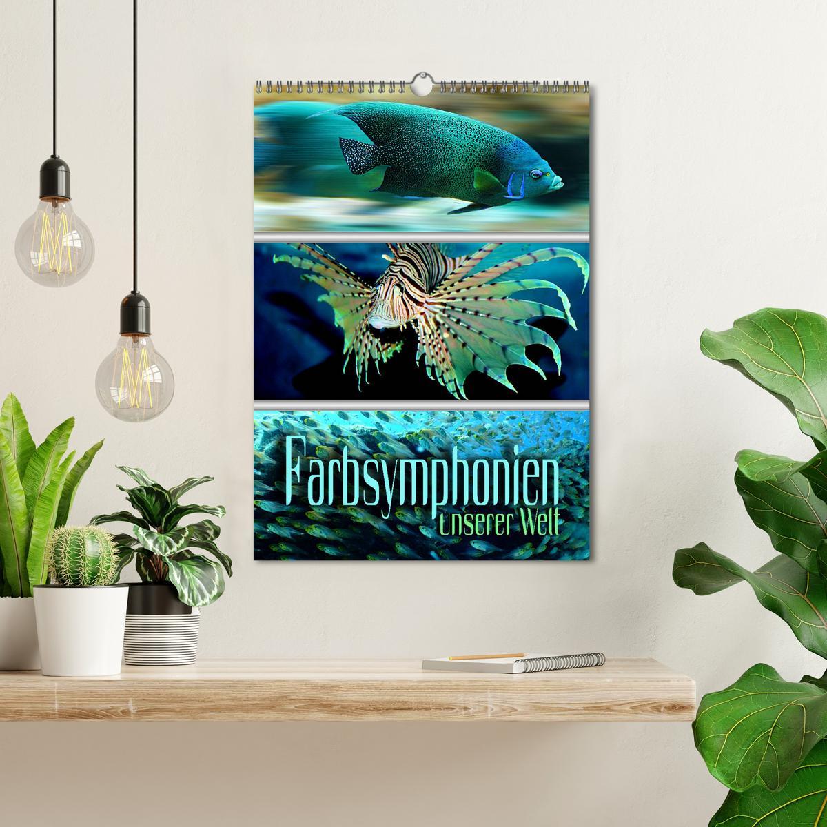 Bild: 9783435911264 | Farbsymphonien unserer Welt (Wandkalender 2025 DIN A3 hoch),...