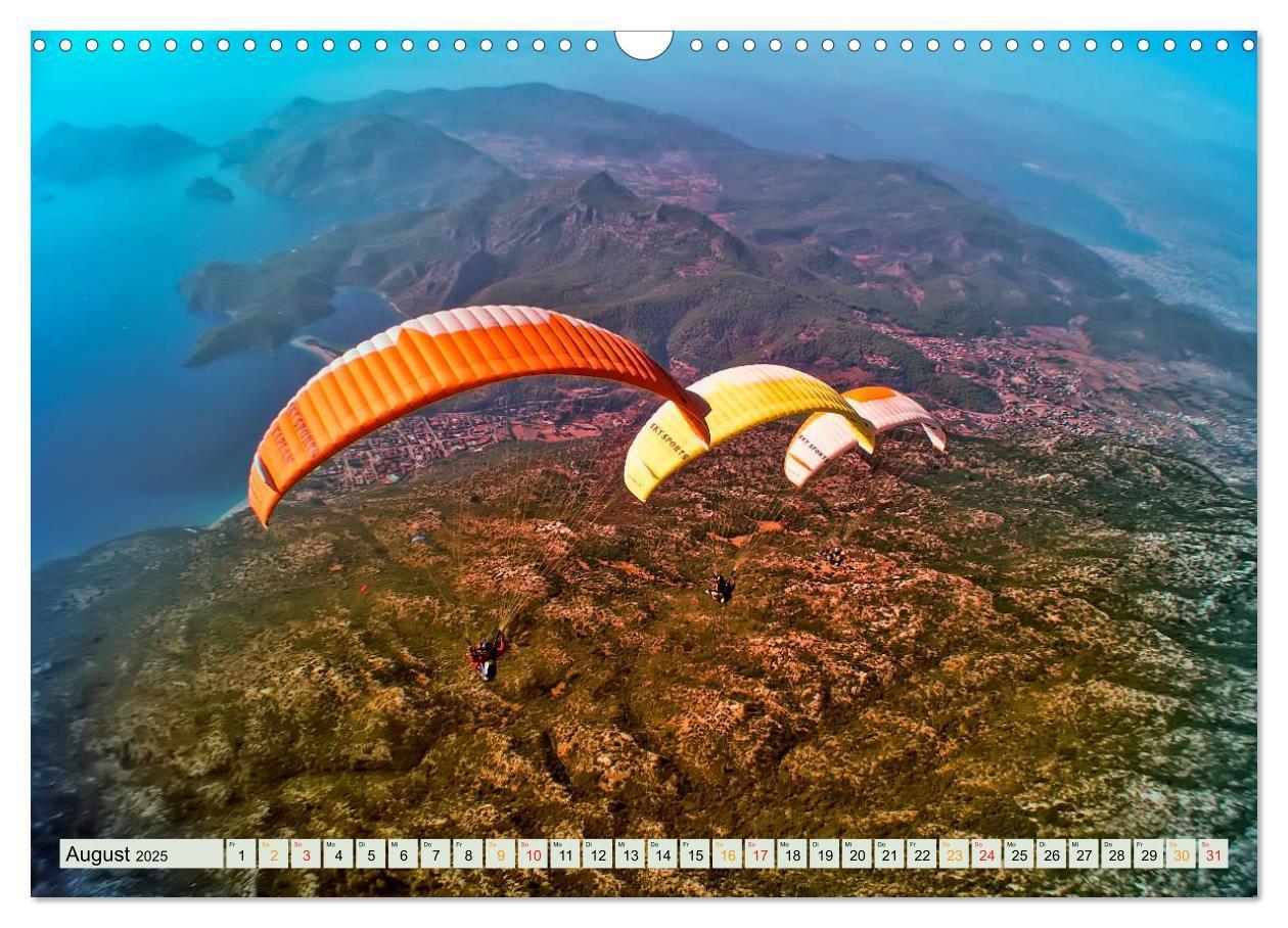 Bild: 9783435479405 | Freiheit und Abenteuer - Paragliding (Wandkalender 2025 DIN A3...