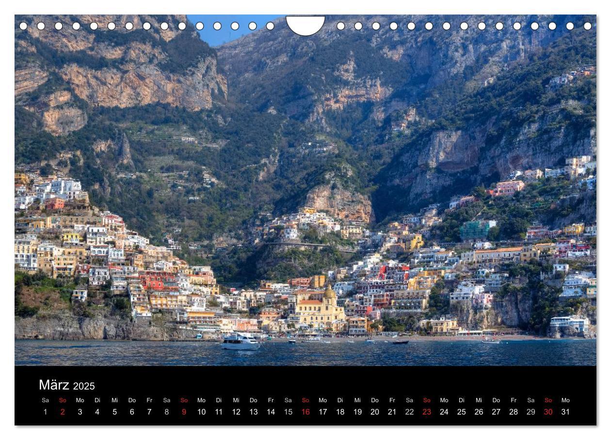 Bild: 9783435596430 | Amalfiküste und Capri (Wandkalender 2025 DIN A4 quer), CALVENDO...