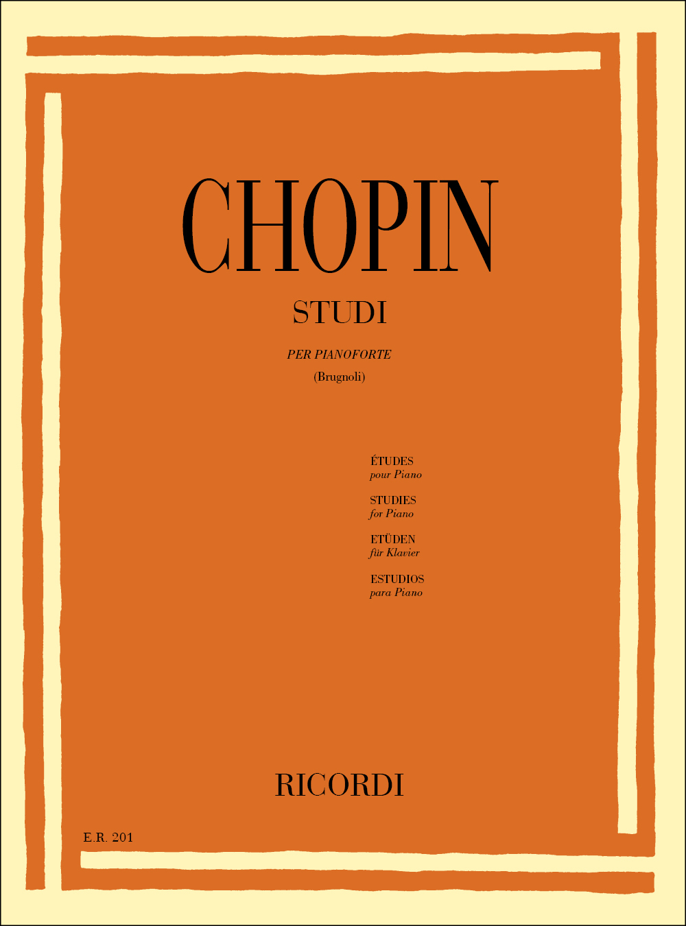 Cover: 9790041802015 | Studi | Frédéric Chopin | Buch | Ricordi | EAN 9790041802015