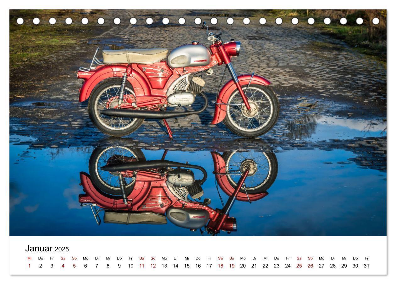 Bild: 9783383787881 | Zündapp-Träume (Tischkalender 2025 DIN A5 quer), CALVENDO...