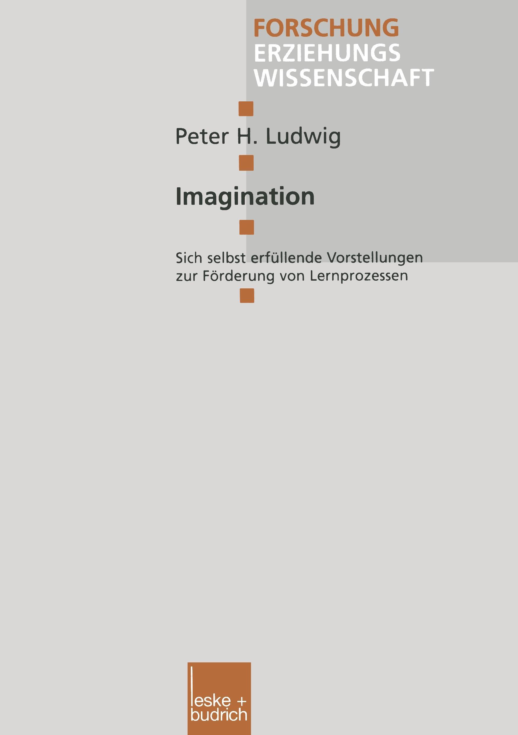 Cover: 9783810025692 | Imagination | Peter Ludwig | Taschenbuch | Paperback | 415 S. | 1999