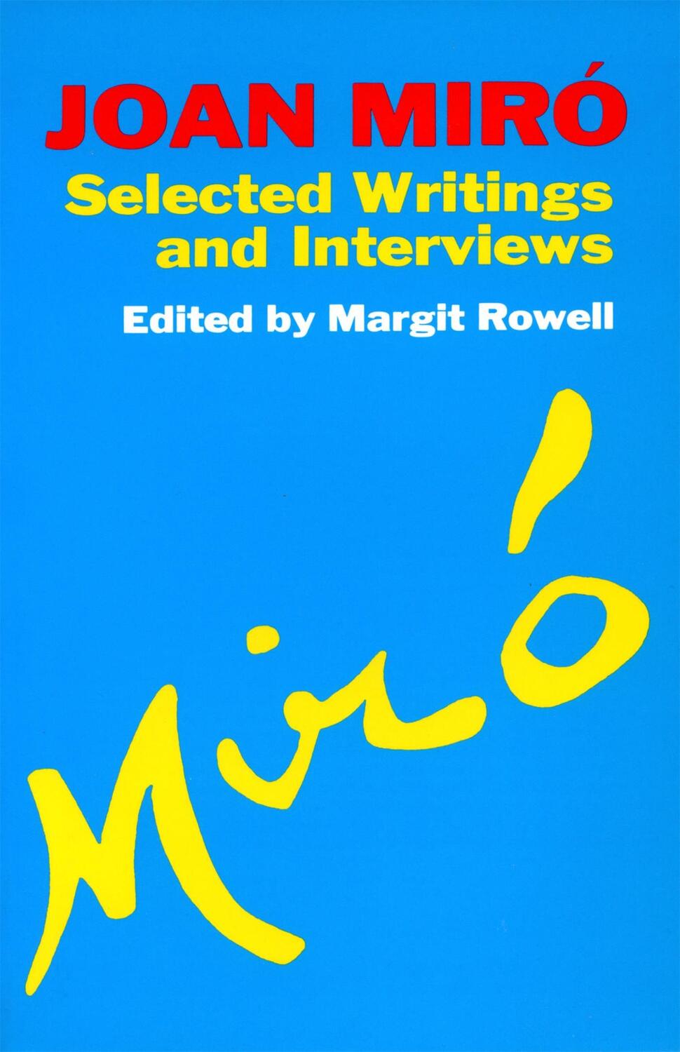 Cover: 9780306804854 | Joan Miro | Margit Rowell | Taschenbuch | Kartoniert / Broschiert