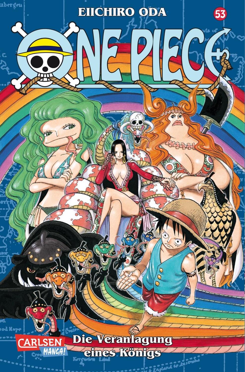 Cover: 9783551758057 | One Piece 53. Die Veranlagung eines Königs | Eiichiro Oda | Buch