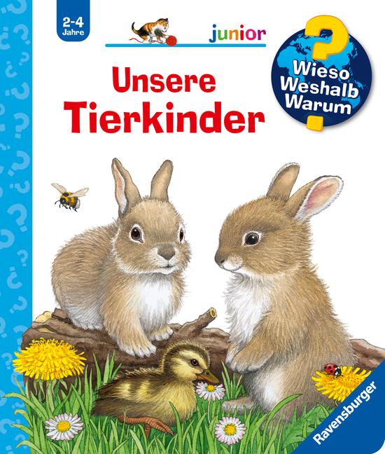 Cover: 9783473326839 | Wieso? Weshalb? Warum? junior, Band 15: Unsere Tierkinder | Nahrgang