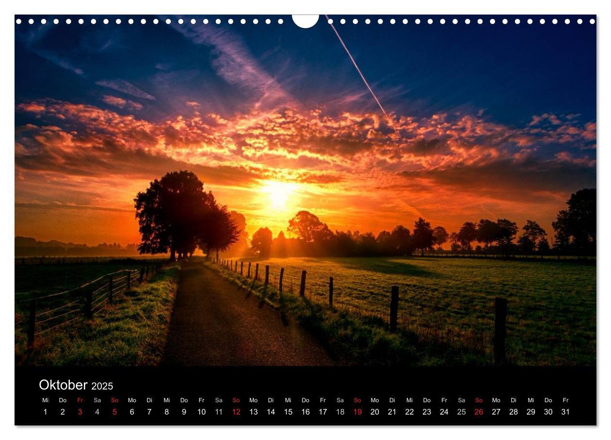 Bild: 9783435702732 | Die Farben des Niederrheins (Wandkalender 2025 DIN A3 quer),...