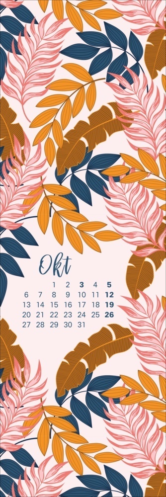 Bild: 9783756407316 | Floral Art Lesezeichen &amp; Kalender 2025 | Kalender | Geblockt | 13 S.