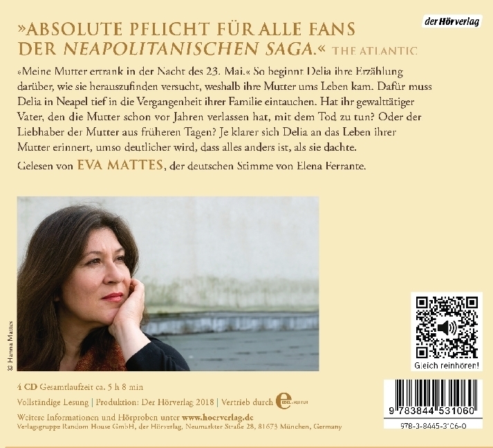 Bild: 9783844531060 | Lästige Liebe, 5 Audio-CDs | Elena Ferrante | Audio-CD | 308 Min.