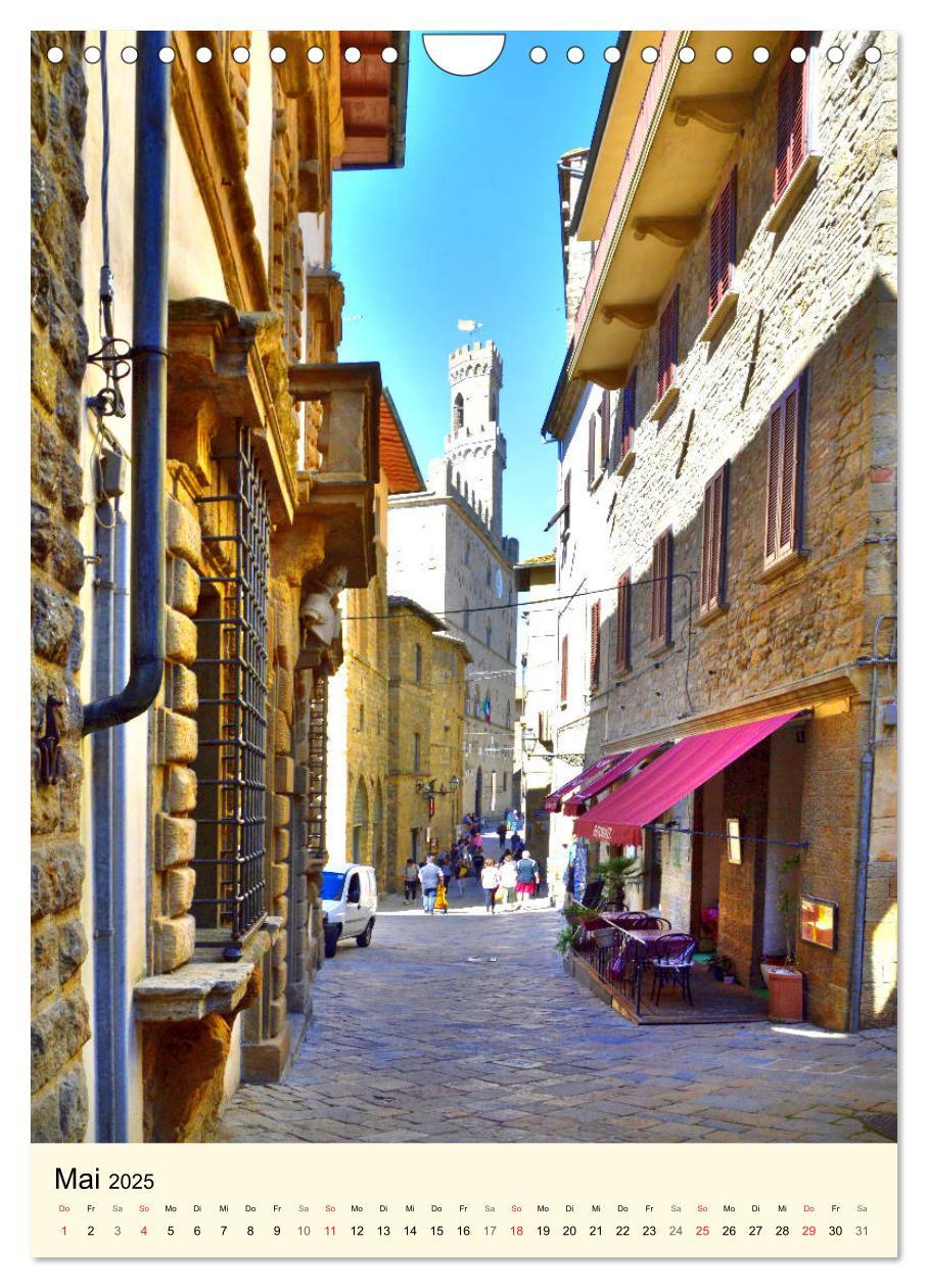 Bild: 9783435955671 | Toskana - Unterwegs in Volterra (Wandkalender 2025 DIN A4 hoch),...