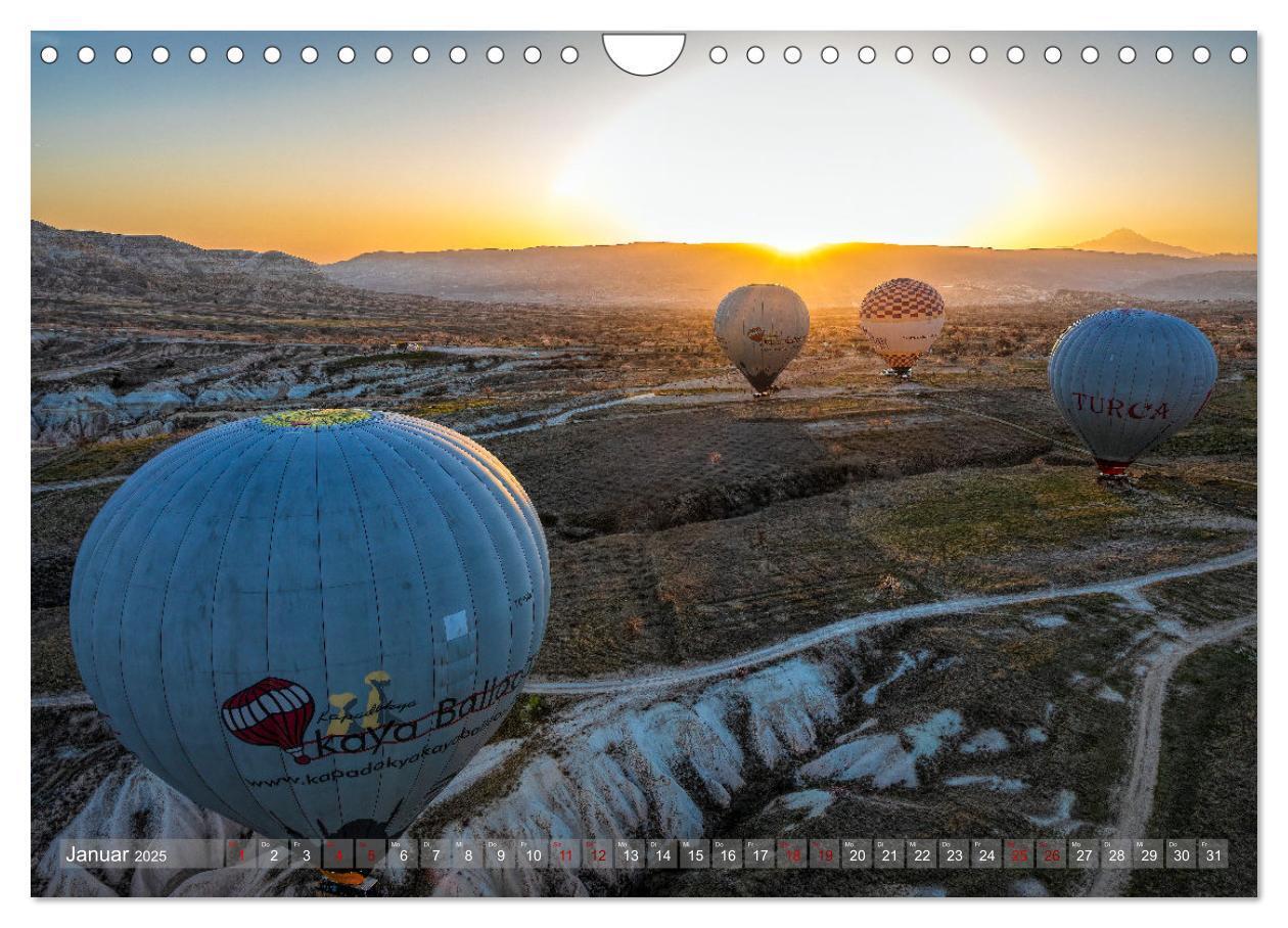 Bild: 9783435645855 | Heißluftballons Die sanften Riesen (Wandkalender 2025 DIN A4 quer),...