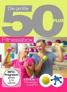 Cover: 194111008434 | Die Groáe 50+Fitnessbox mit Massagezubehör | DVD | 2021