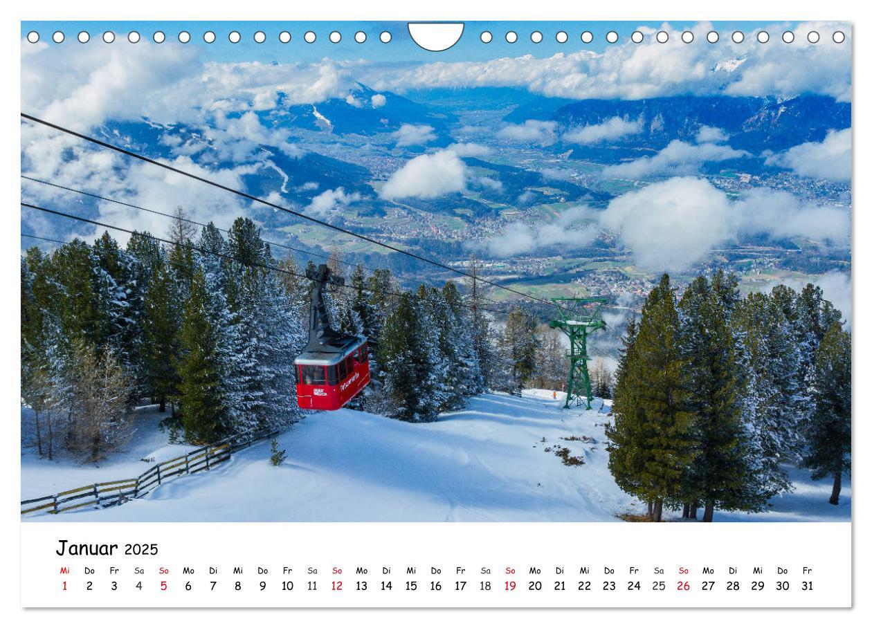 Bild: 9783435440252 | Grüße aus Innsbruck (Wandkalender 2025 DIN A4 quer), CALVENDO...