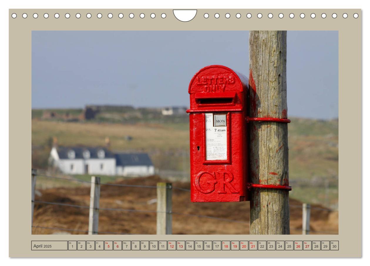 Bild: 9783435171170 | Sie haben Post - Briefkästen in Schottland (Wandkalender 2025 DIN...