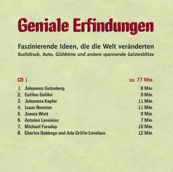 Bild: 9783868040494 | Geniale Erfindungen: Faszinierende Ideen, die die Welt veränderten...