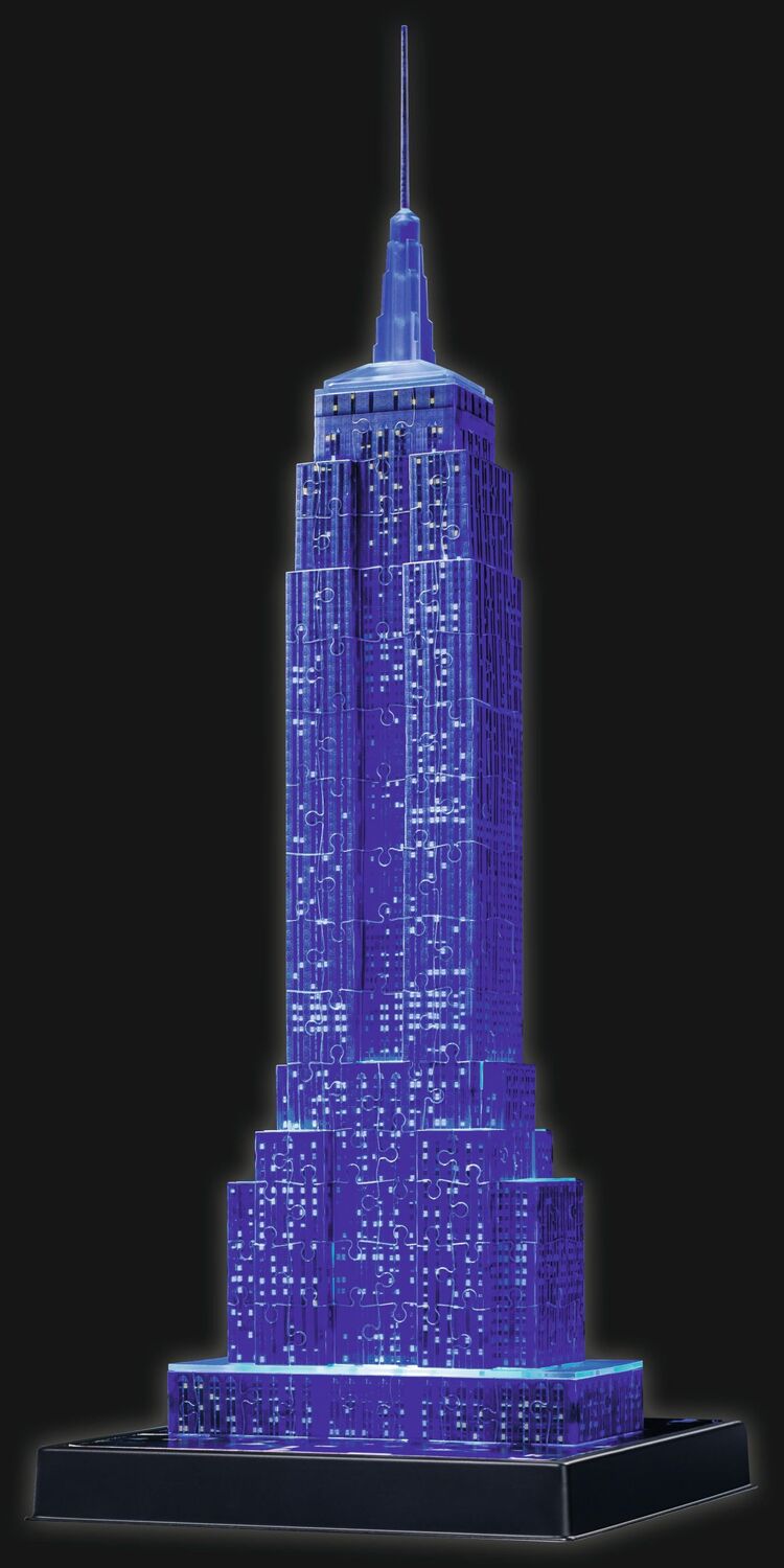 Bild: 4005556125661 | Empire State Building bei Nacht. 3D Puzzle 216 Teile | Spiel | 12566