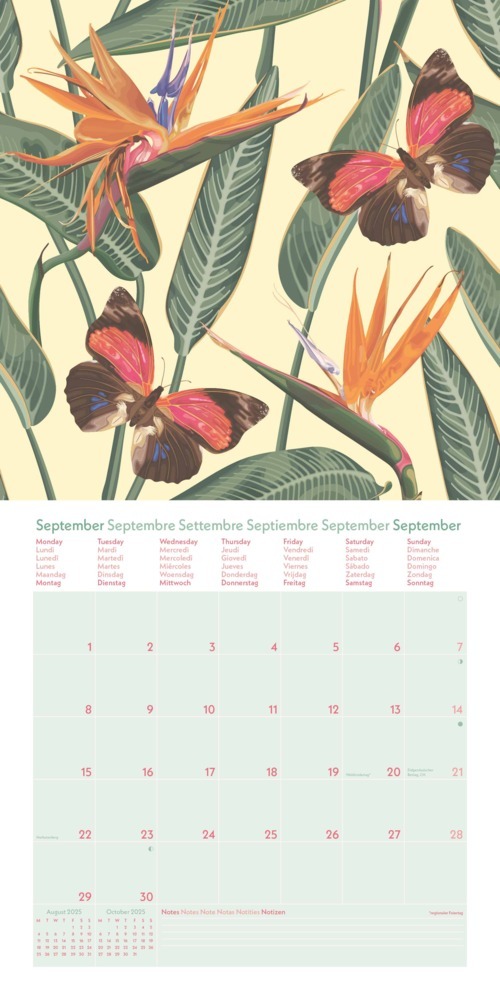 Bild: 4002725981752 | GreenLine - Jungle 2025 Broschürenkalender, 30x30cm, Wandkalender...